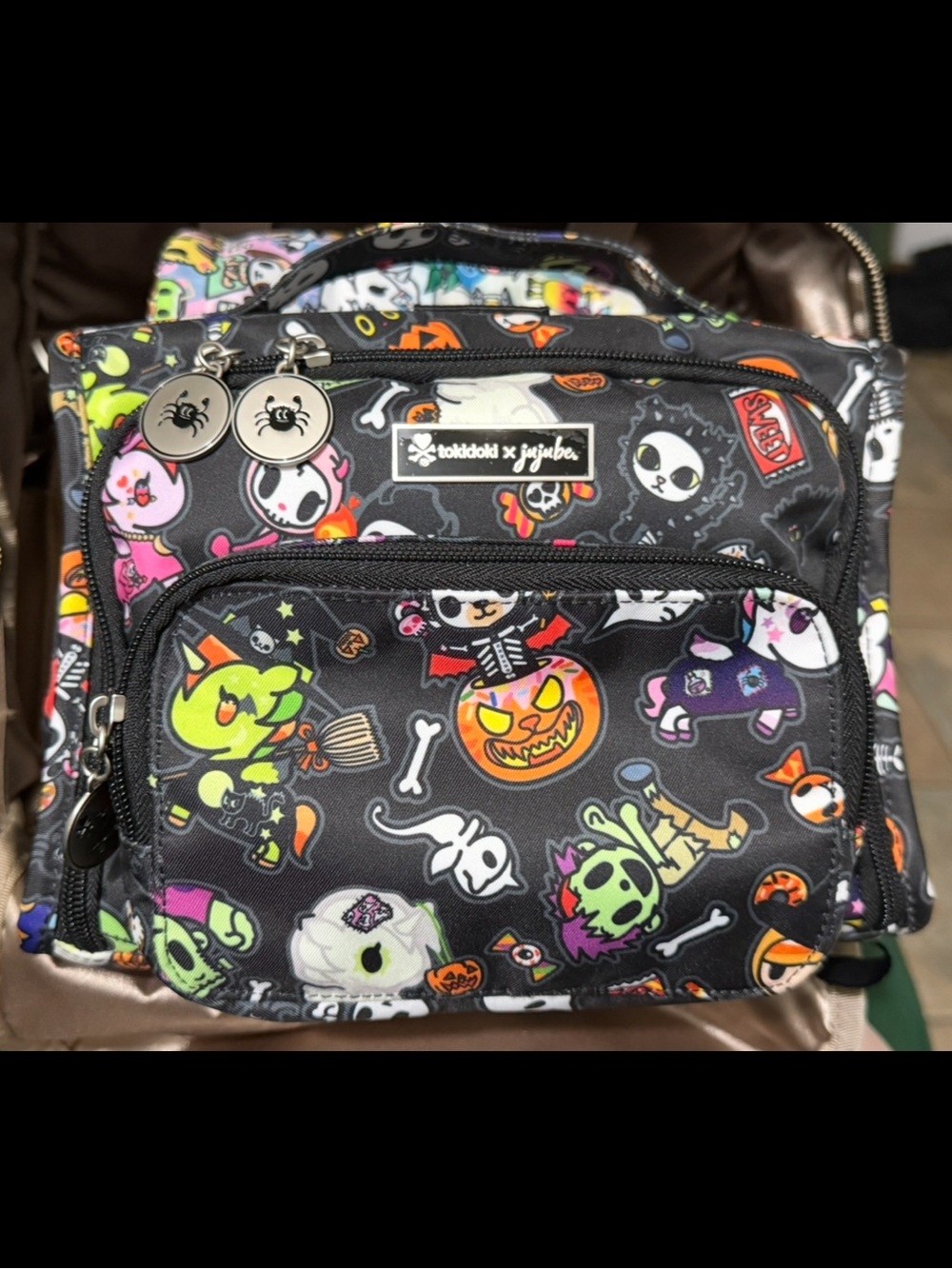 Tokidoki X Jujube Spooktacular Kawaii Collab The Bestie Bag NWOT